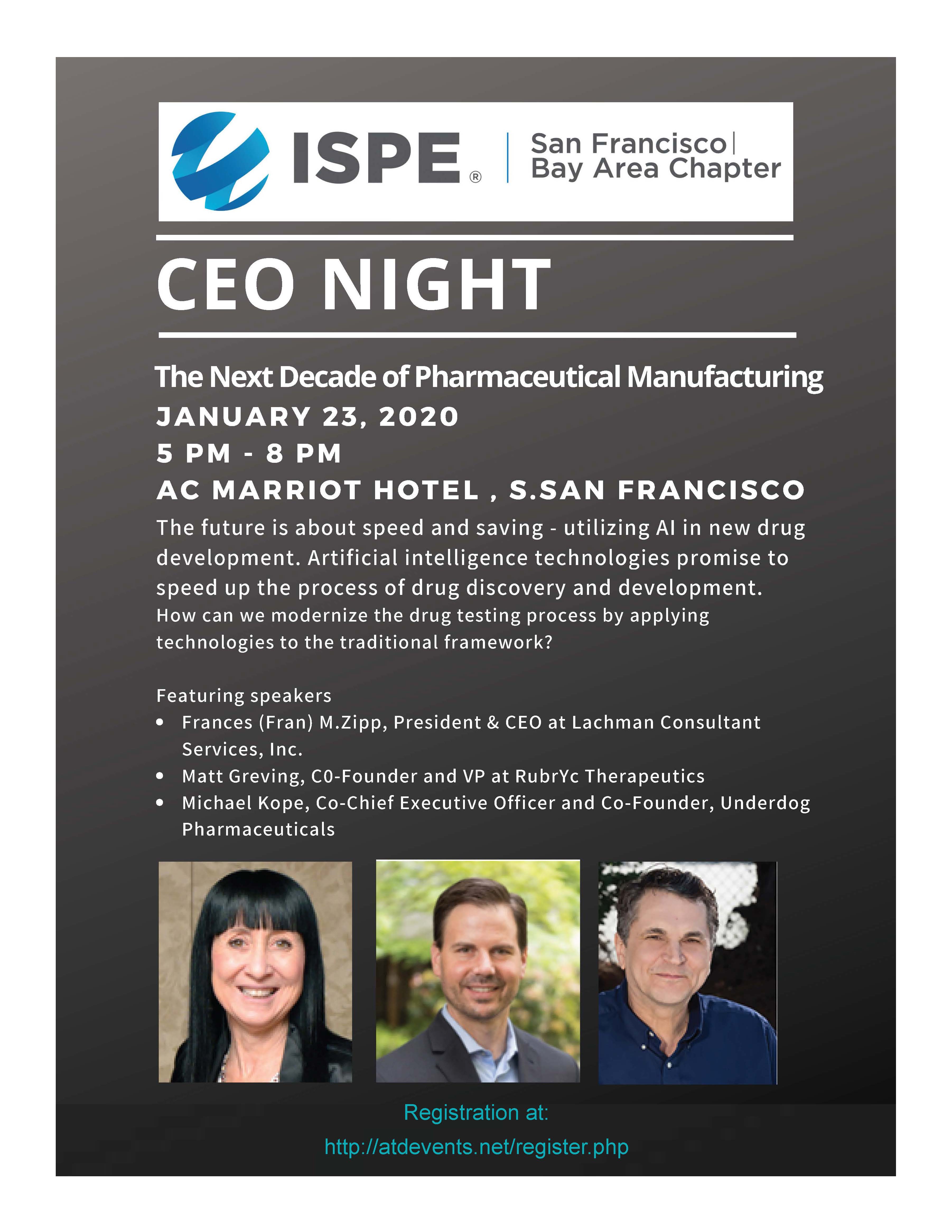 ISPE SF CEO Night Graphic