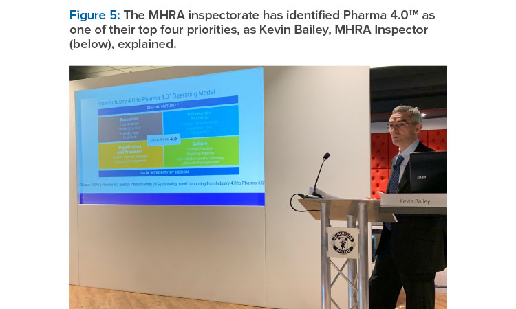Kevin Bailey, MHRA Inspector explains Pharma 4.0™ as one of four top priorities