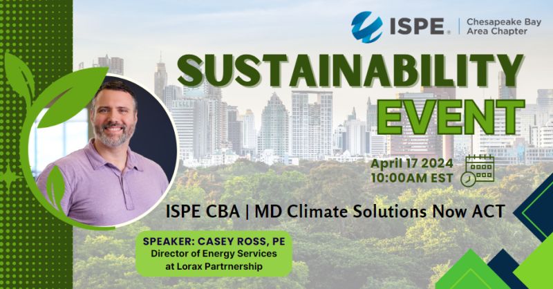 ISPE CBA | MD Climate Solutions Now ACT