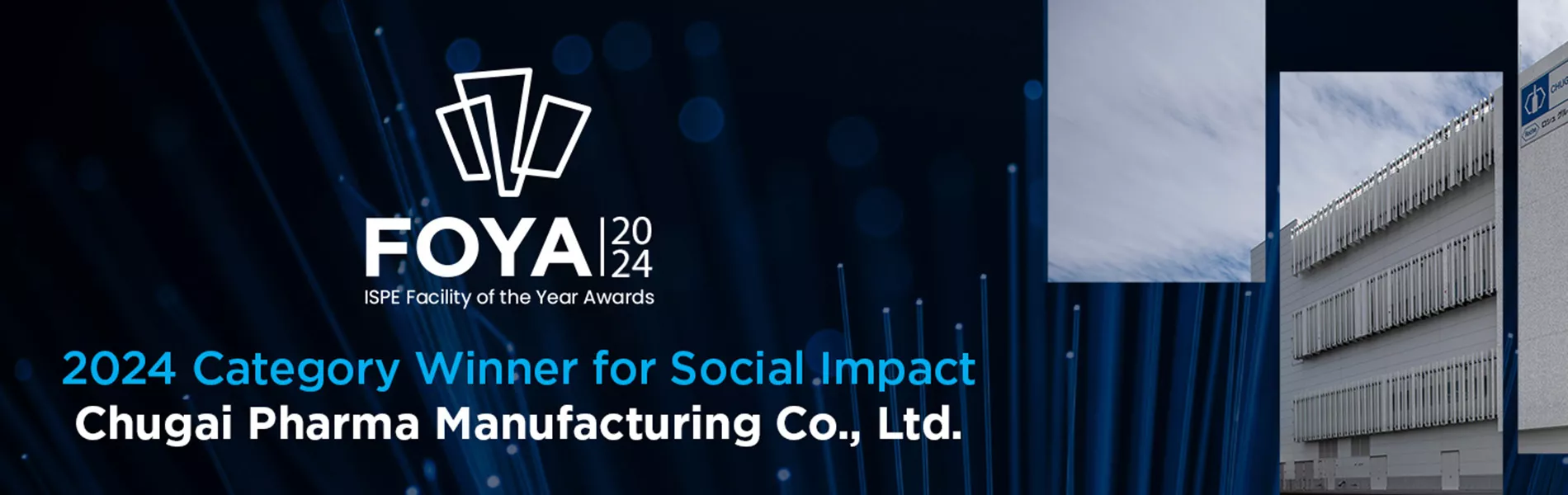 2024 ISPE FOYA Category Winner for Social Impact